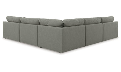 Elyza L-Shaped Sectional Sofa with Chaise