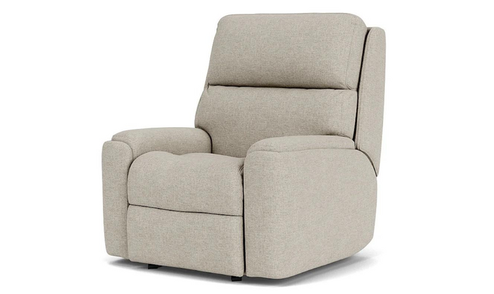 Rio Power Rocking Recliner Fabric Chair with Power Headrest