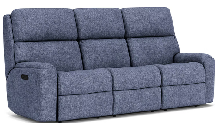 Flexsteel Rio Power Reclining Sofa with Power Headrests