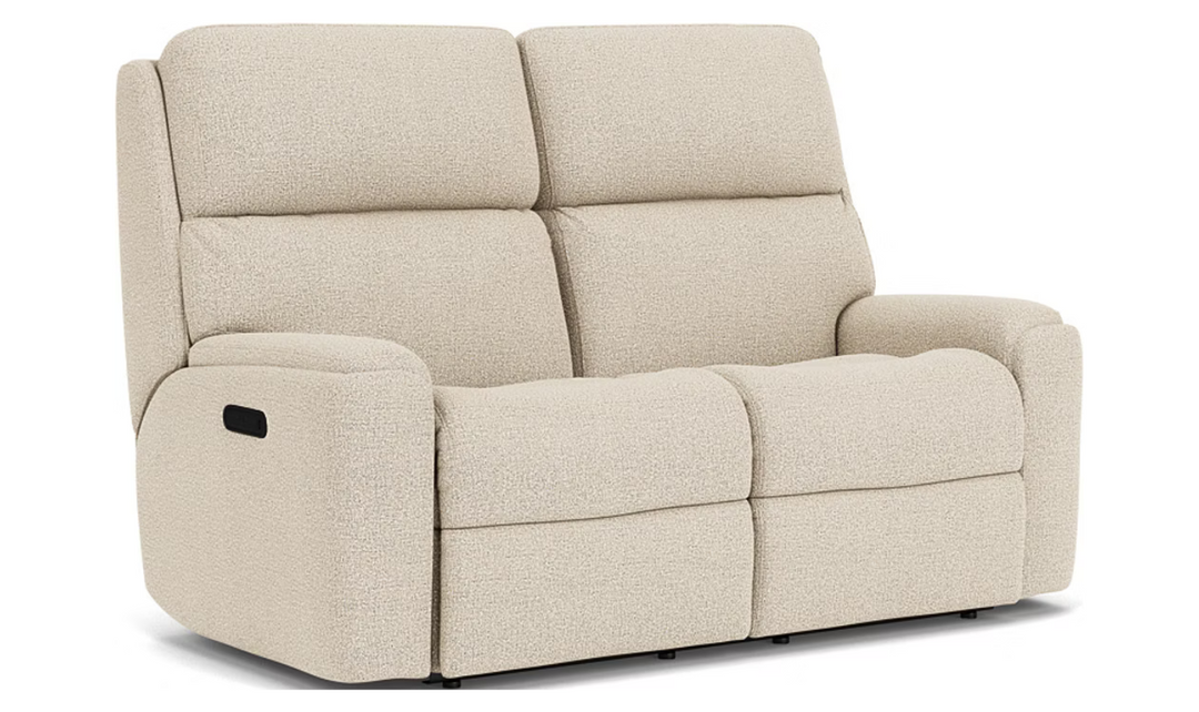 Flexsteel Rio Power Reclining Living Room Set with Power Headrests