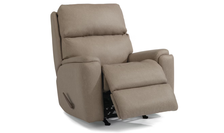 Rio Power Rocking Recliner Fabric Chair with Power Headrest