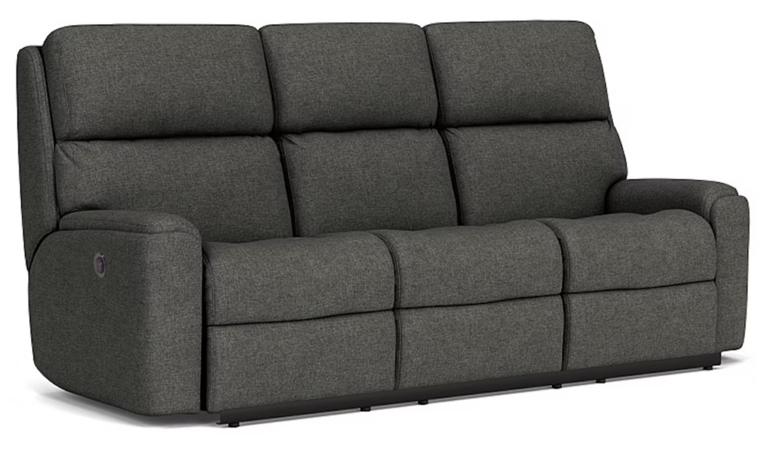 Flexsteel Rio Power Reclining Sofa with Power Headrests