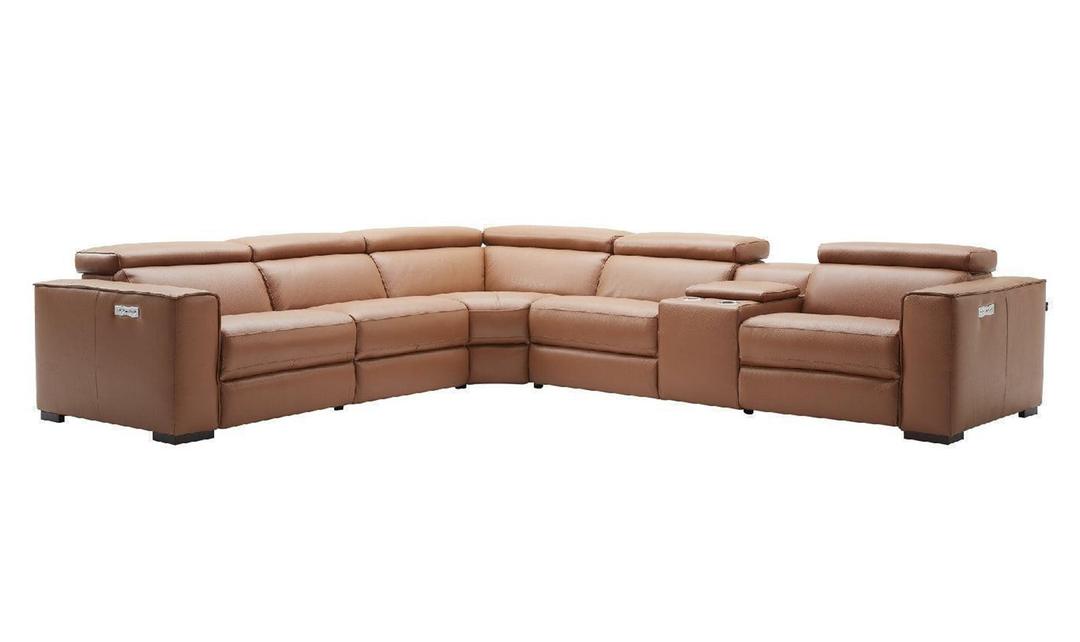 Incanto Leather Motion Sectional