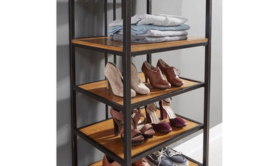 Modern Craftsman Closet Wall Shelf Unit  7 by homestyles