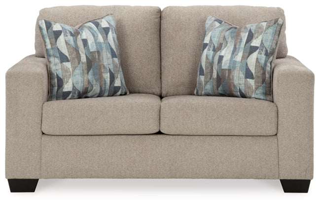 Deltona Parchment Loveseat