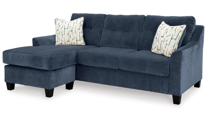 Amity Bay Queen Sofa Chaise Sleeper with Memory Foam Mattress