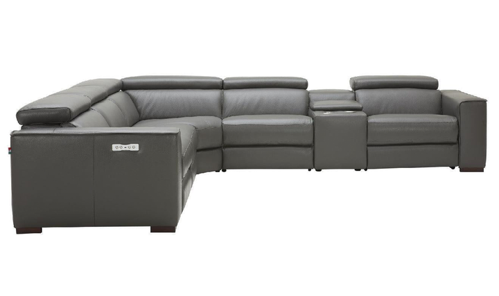 Incanto Leather Motion Sectional