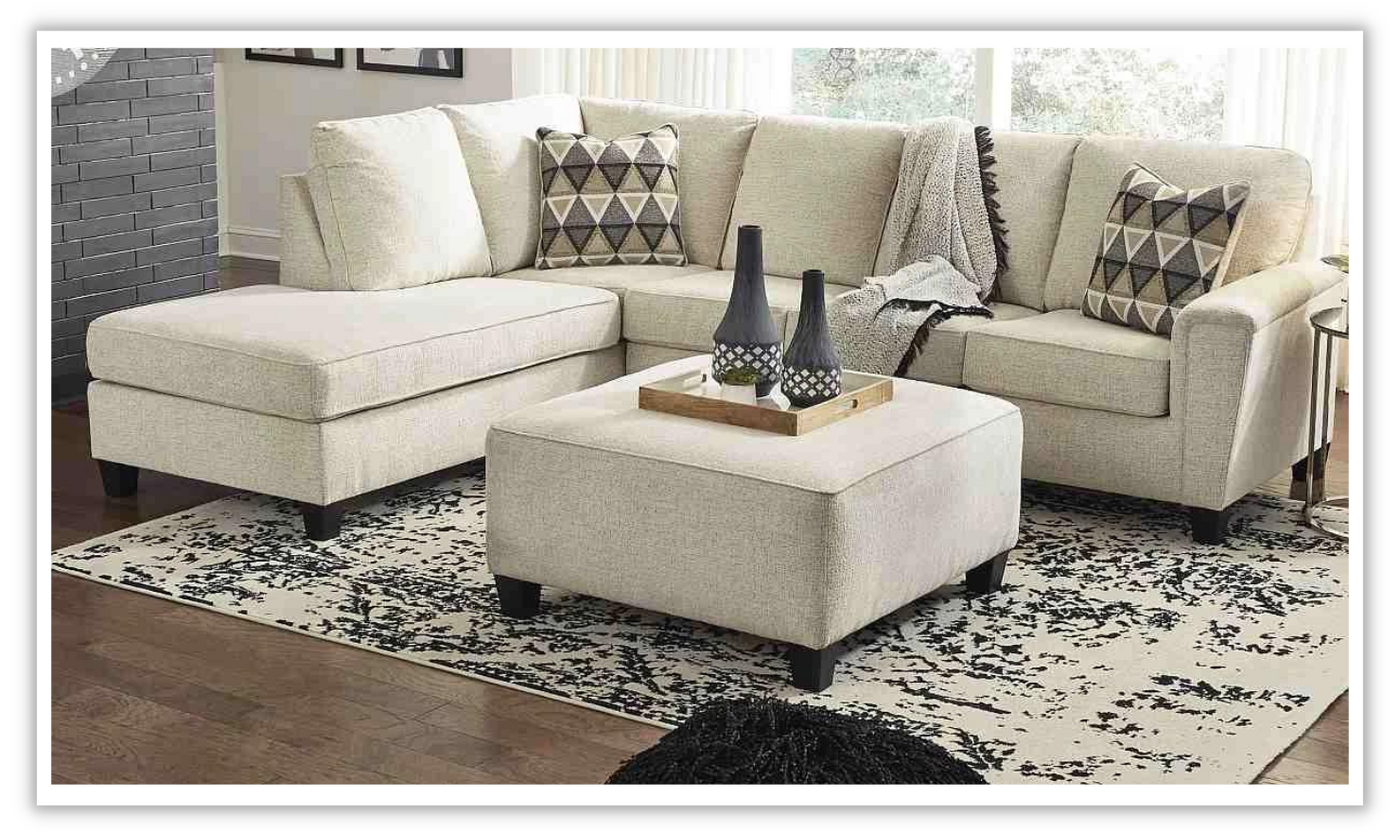 Abinger L-shaped Fabric Sleeper Sectional Sofa