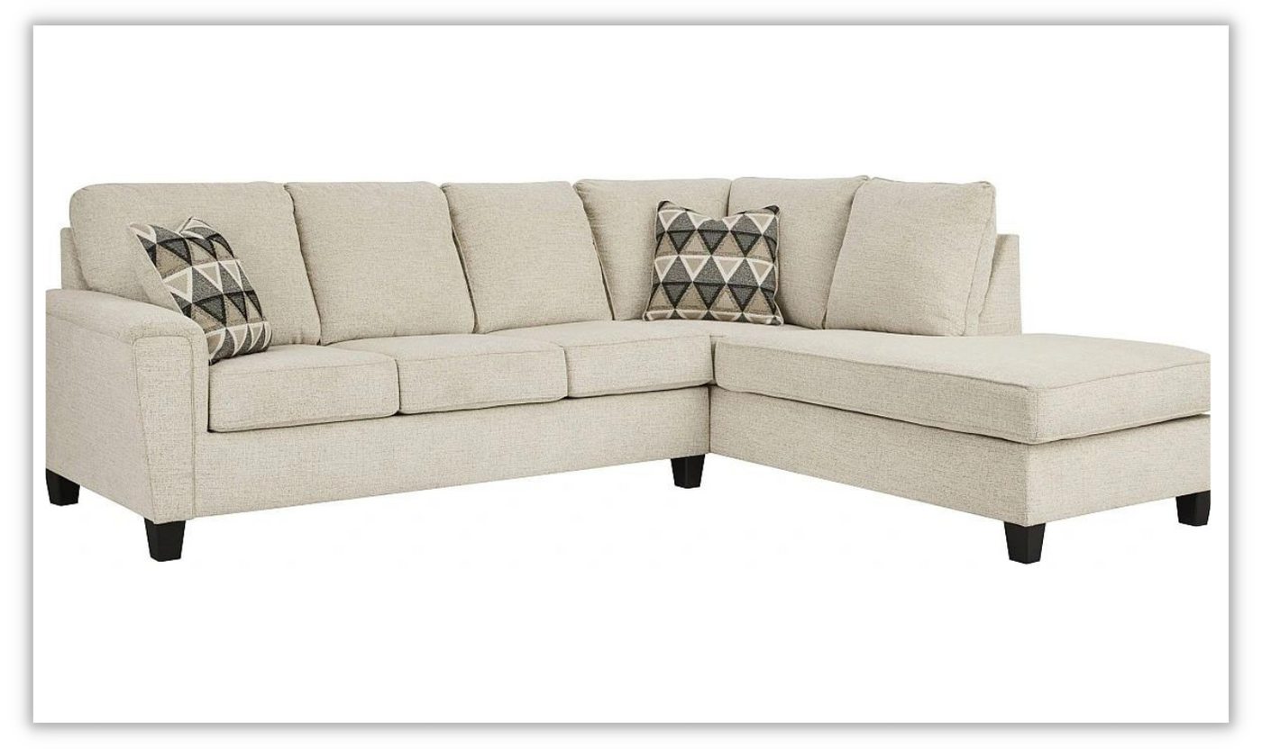 Abinger L-shaped Fabric Sleeper Sectional Sofa