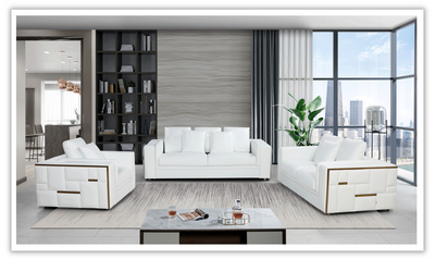 Adorn Sofa In White