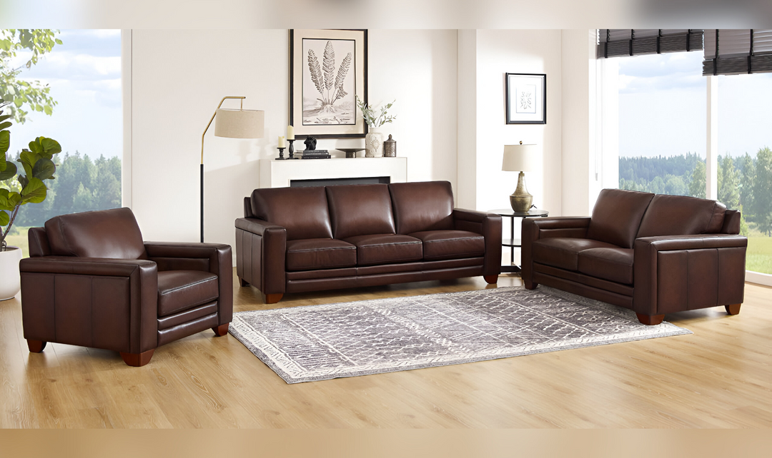 Alice Leather Living Room Set