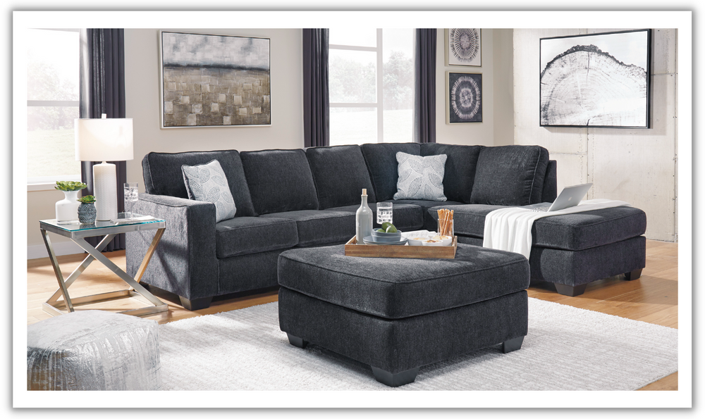 Altari Sectional Sleeper with Chaise-Leahyco