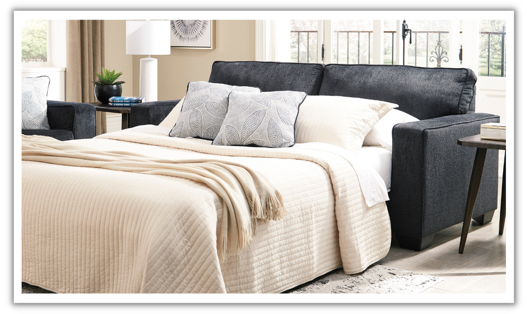 Altari Sleeper Sofa Bed With High-Resiliency Foam Cushions-Leahyco