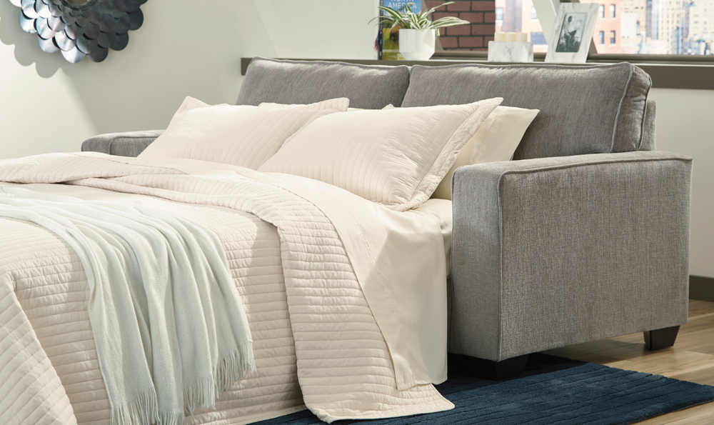 Altari Sleeper Sofa Bed With High-Resiliency Foam Cushions-Leahyco