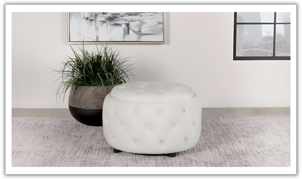 Angelina Storage Ottoman-Leahyco