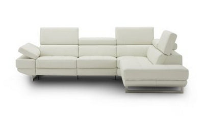 Annalaise Leather 5-Seater Recliner Sectional Sofa