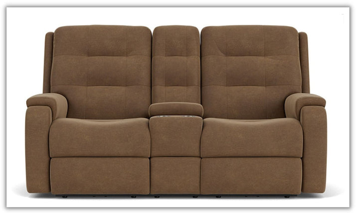 Arlo Power Reclining Loveseat with Power Headrests