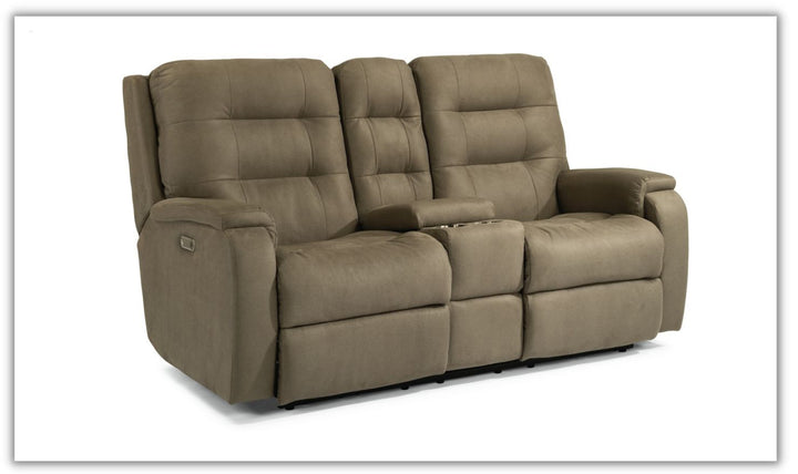 Arlo Power Reclining Loveseat with Power Headrests