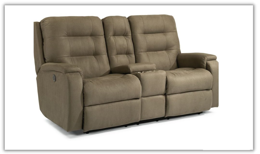 Arlo Power Reclining Loveseat with Power Headrests