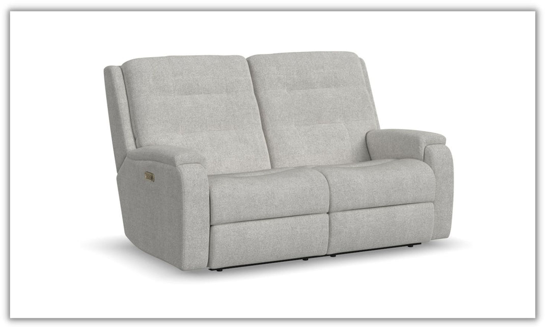 Arlo Power Reclining Loveseat with Power Headrests