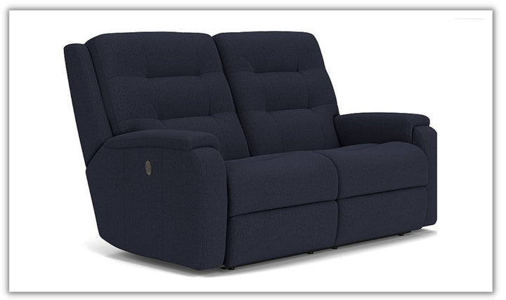 Arlo Power Reclining Loveseat with Power Headrests