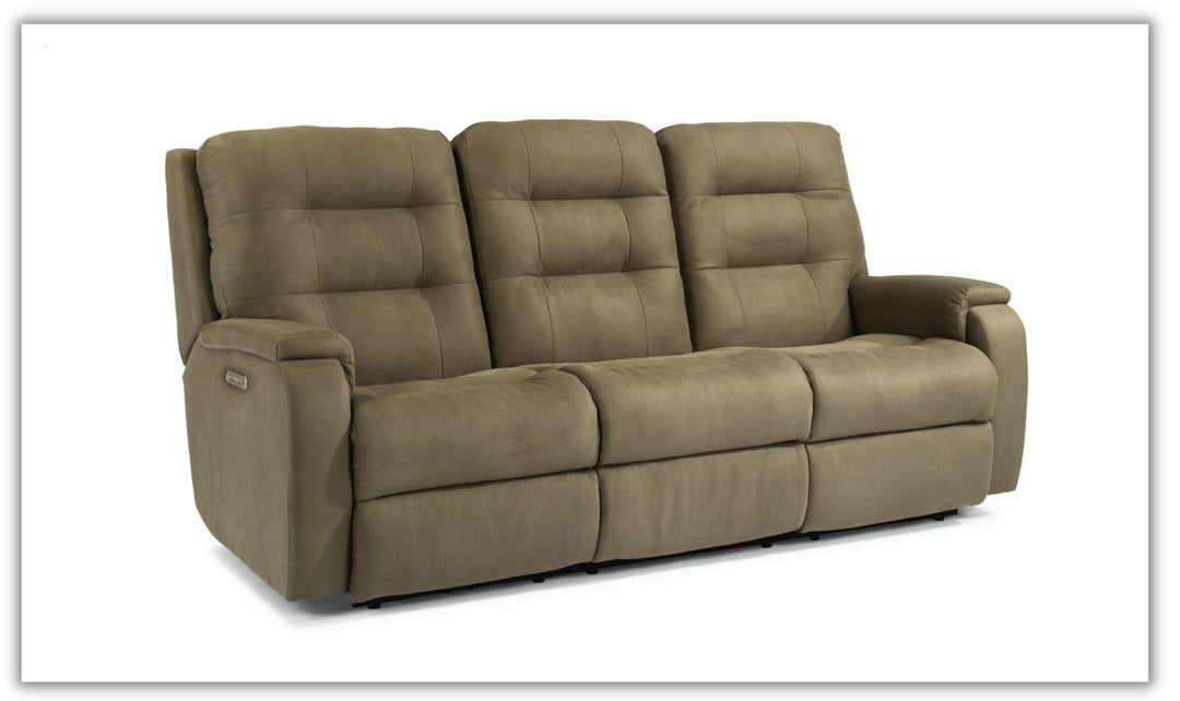 Arlo Power Reclining Sofa with Power Headrests