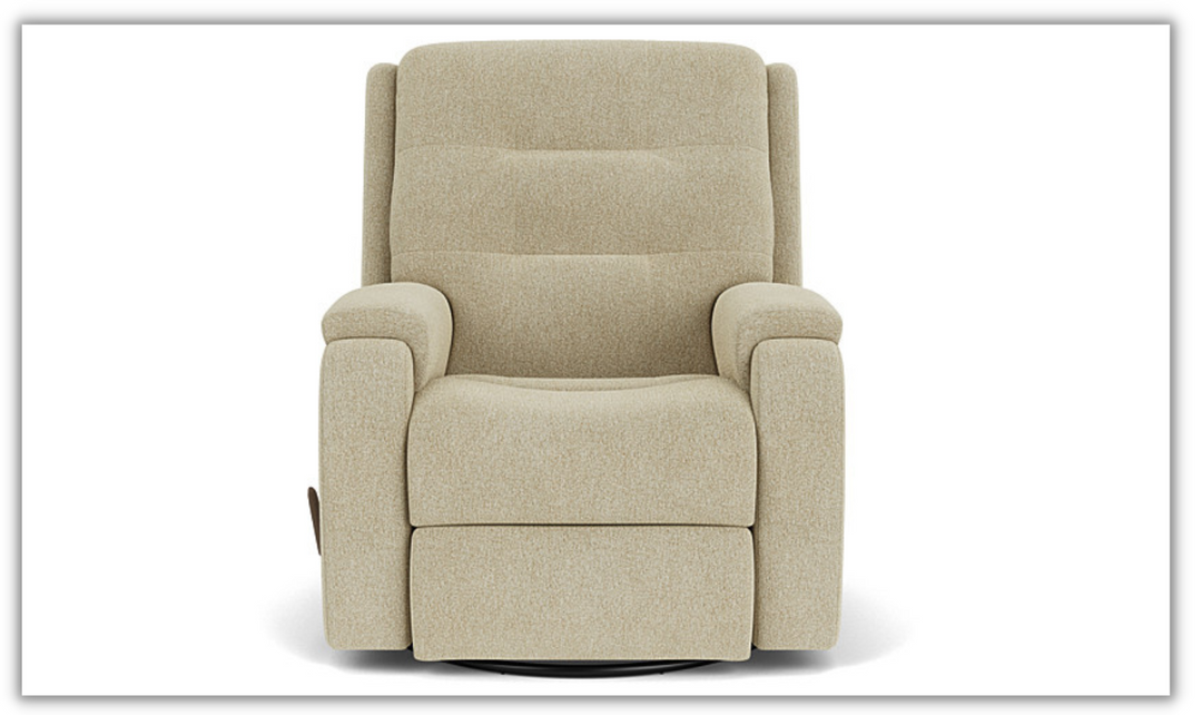 Flexsteel Arlo Swivel Gliding Recliner With USB-A Charging Port