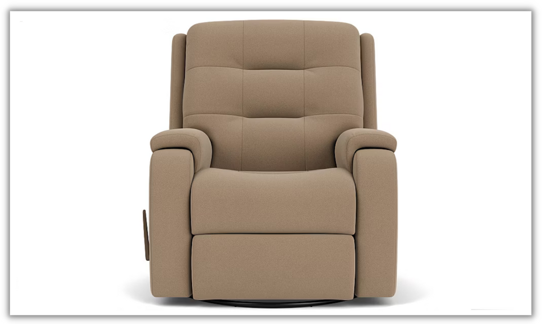 Flexsteel Arlo Swivel Gliding Recliner With USB-A Charging Port