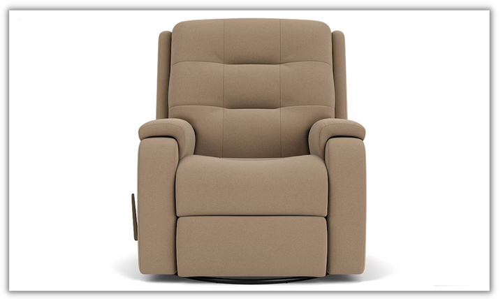 Flexsteel Arlo Swivel Gliding Recliner With USB-A Charging Port