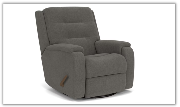 Flexsteel Arlo Swivel Gliding Recliner With USB-A Charging Port