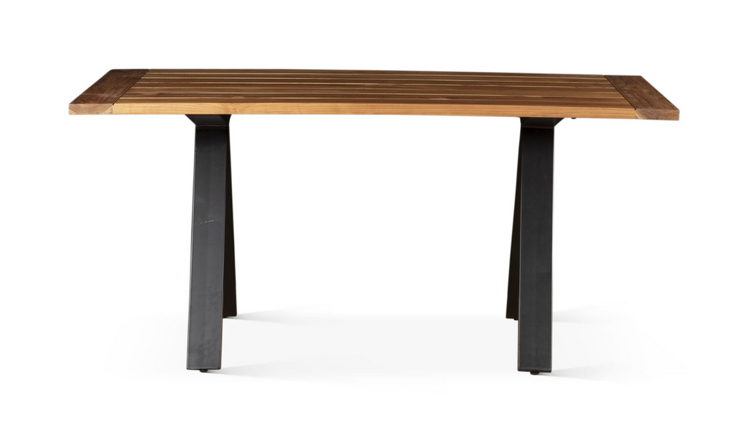 HTD Artemis Patio Dining Table in Natural Teak