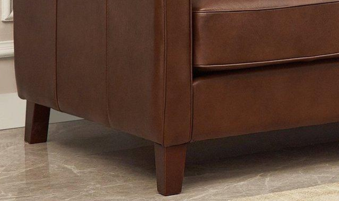 Ashby 2-Seater Loveseat In Pecan Brown-Leahyco