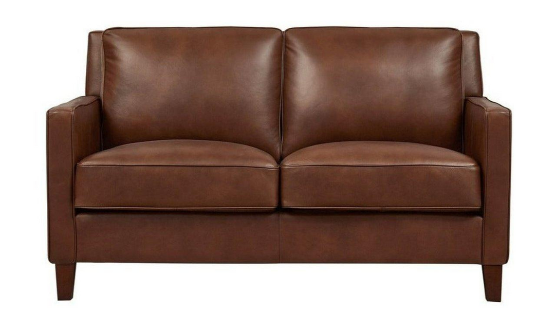 Ashby 2-Seater Loveseat In Pecan Brown-Leahyco