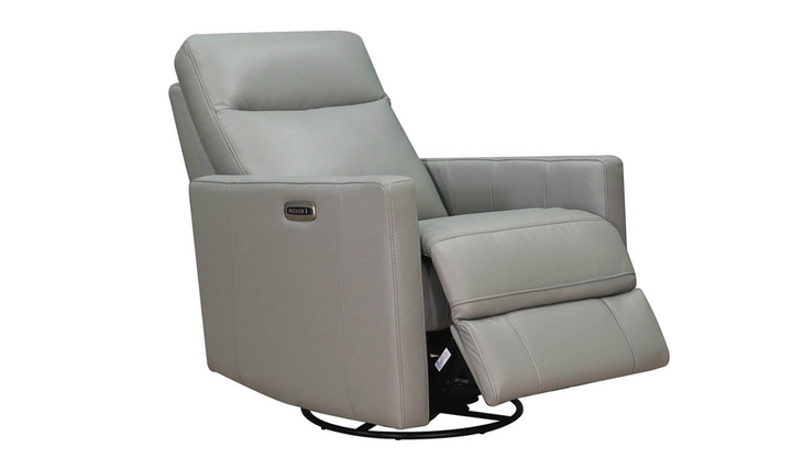 Ashby Power Swivel Leather Recliner Chair