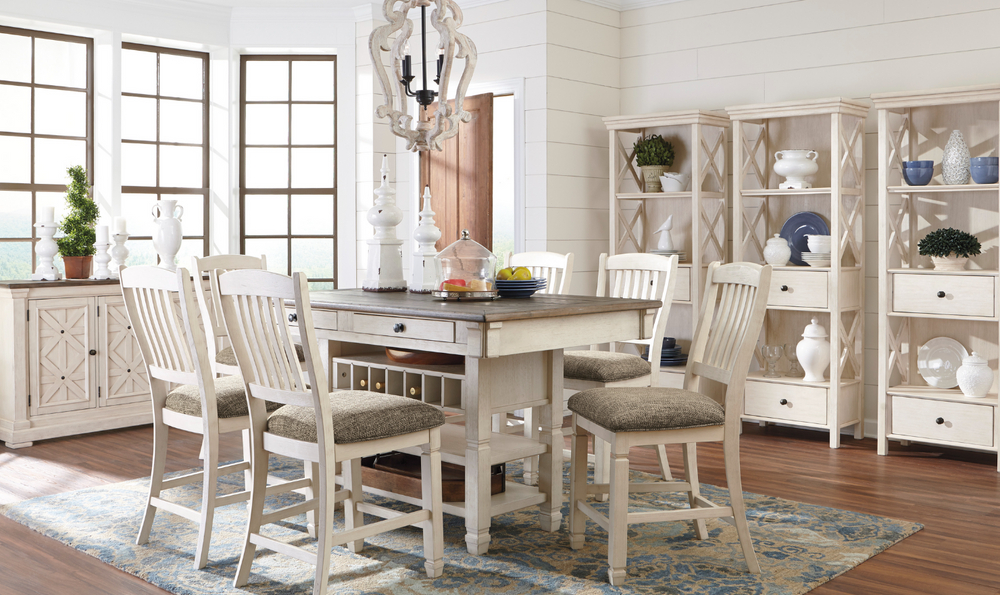 Ashley Bolanburg Rectangular Dining Set-Leahyco