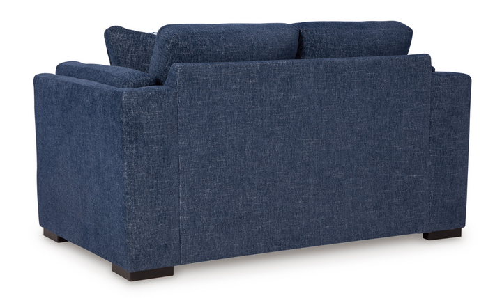 Ashley Evansley Fabric Loveseat With Reversible Cushions-Leahyco