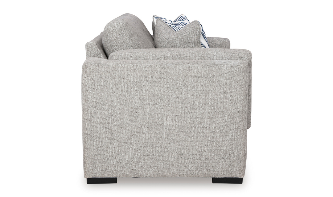 Ashley Evansley Fabric Loveseat With Reversible Cushions-Leahyco