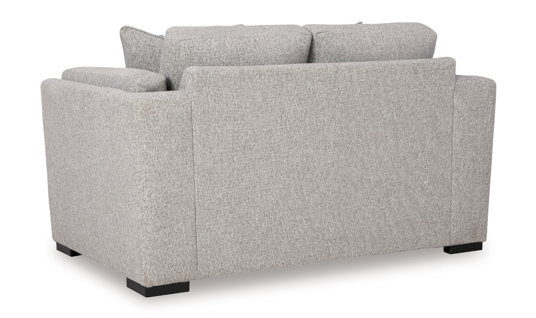 Ashley Evansley Fabric Loveseat With Reversible Cushions-Leahyco