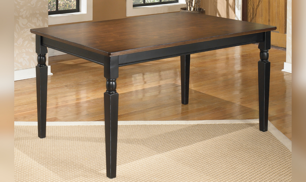 Ashley Orla Rectangular Wooden Dining Table-Leahyco