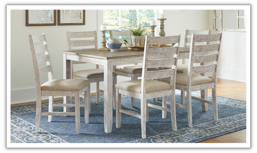 Ashley  Skempton 7 Pieces Dining Room Set-Leahyco