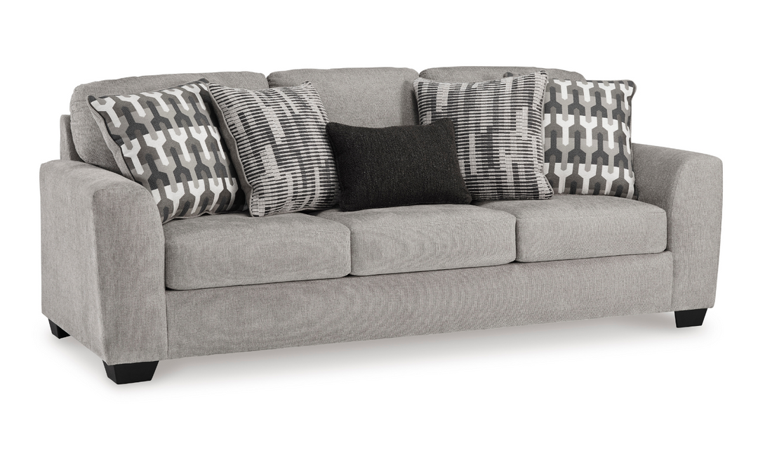 Avenal Park 3-Seater Fabric Sofa With Box Cushions- Leahyco