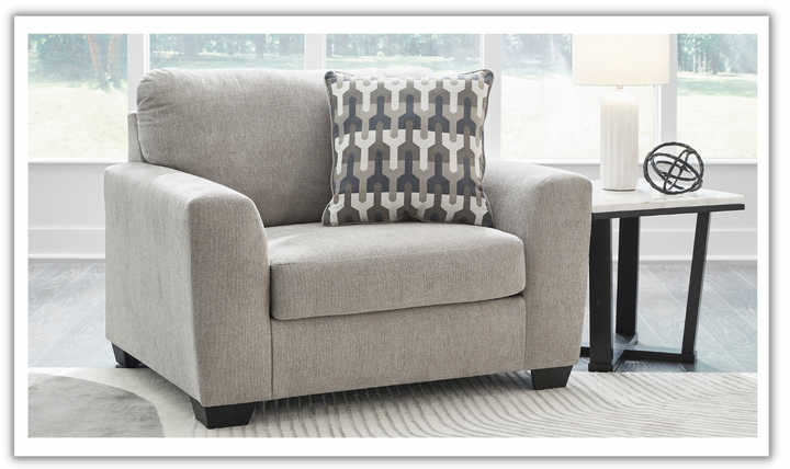 Avenal Park Oversized Fabric Chair With Box Cushions-Leahyco