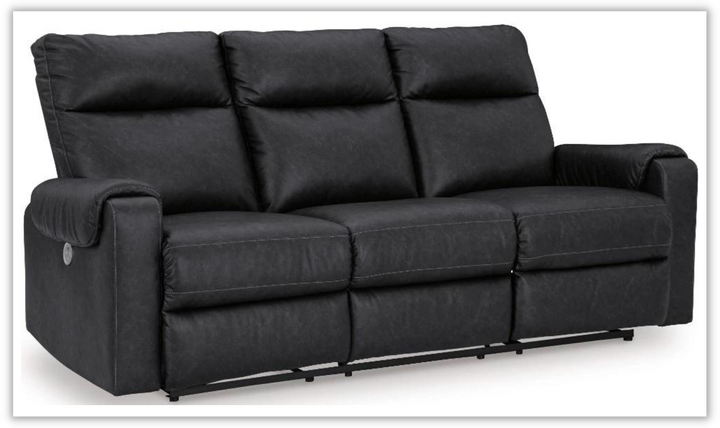 Axtellton Leather Power Reclining Sofa