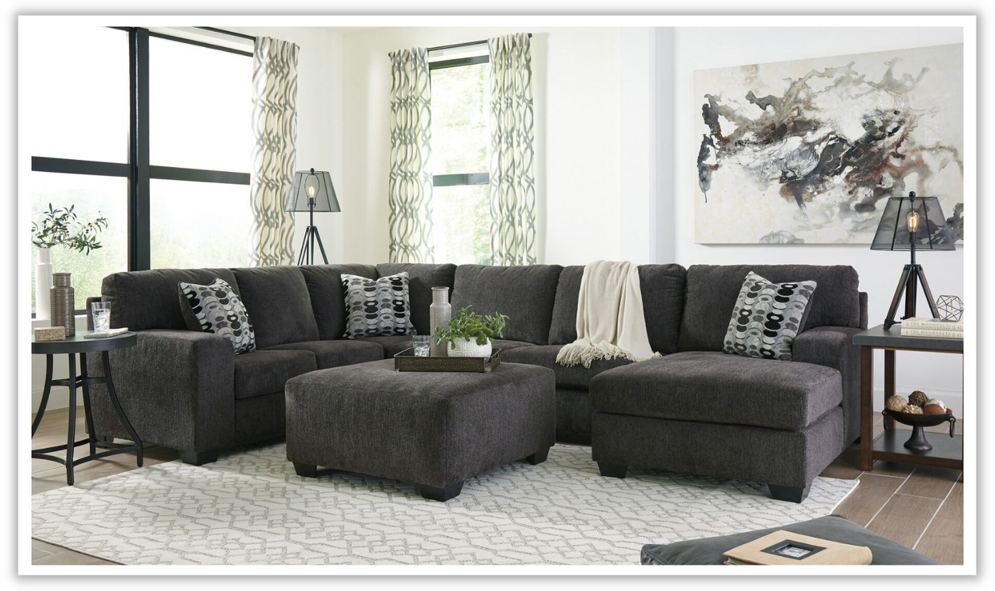 Ballinasloe Sectional with Ottoman