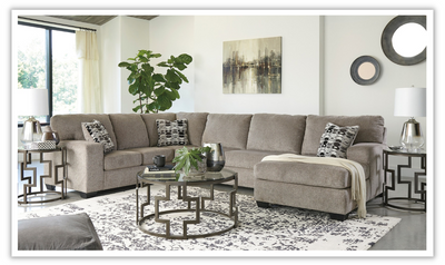 Ballinasloe Sectional with Ottoman