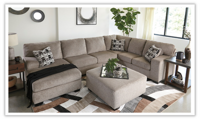 Ballinasloe Sectional with Ottoman