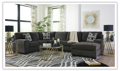 Ballinasloe Sectional with Ottoman