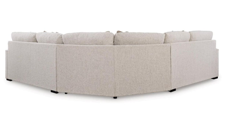 Modern Heritage Ballyton (3Pcs / 4Pcs) L-Shape Fabric Sectional Sofa in Sand