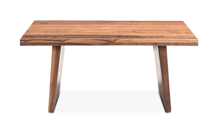 HTD Barcelona Rectangular Brown Coffee Table in Natural Reclaimed Wood- Leahyco