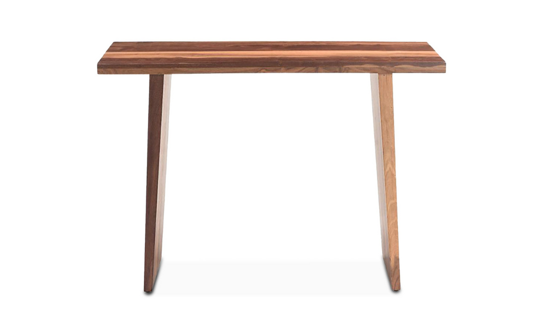 HTD Barcelona Brown Rectangular Console Table- Leahyco